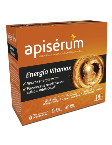 apiserum energia vitamax 18 viales